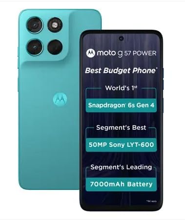 Motorola G57 Power 5G (Fluidity, 8GB RAM, 128GB Storage)