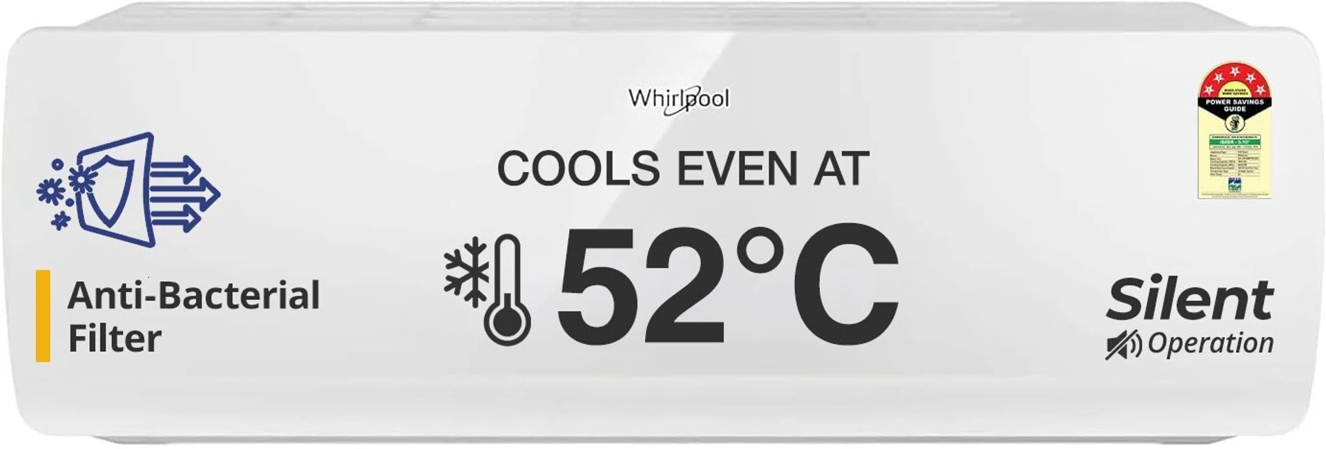 Whirlpool 1.5 Ton 5 Star Inverter Split AC – MAGICOOL, 2026 Model, Auto Restart