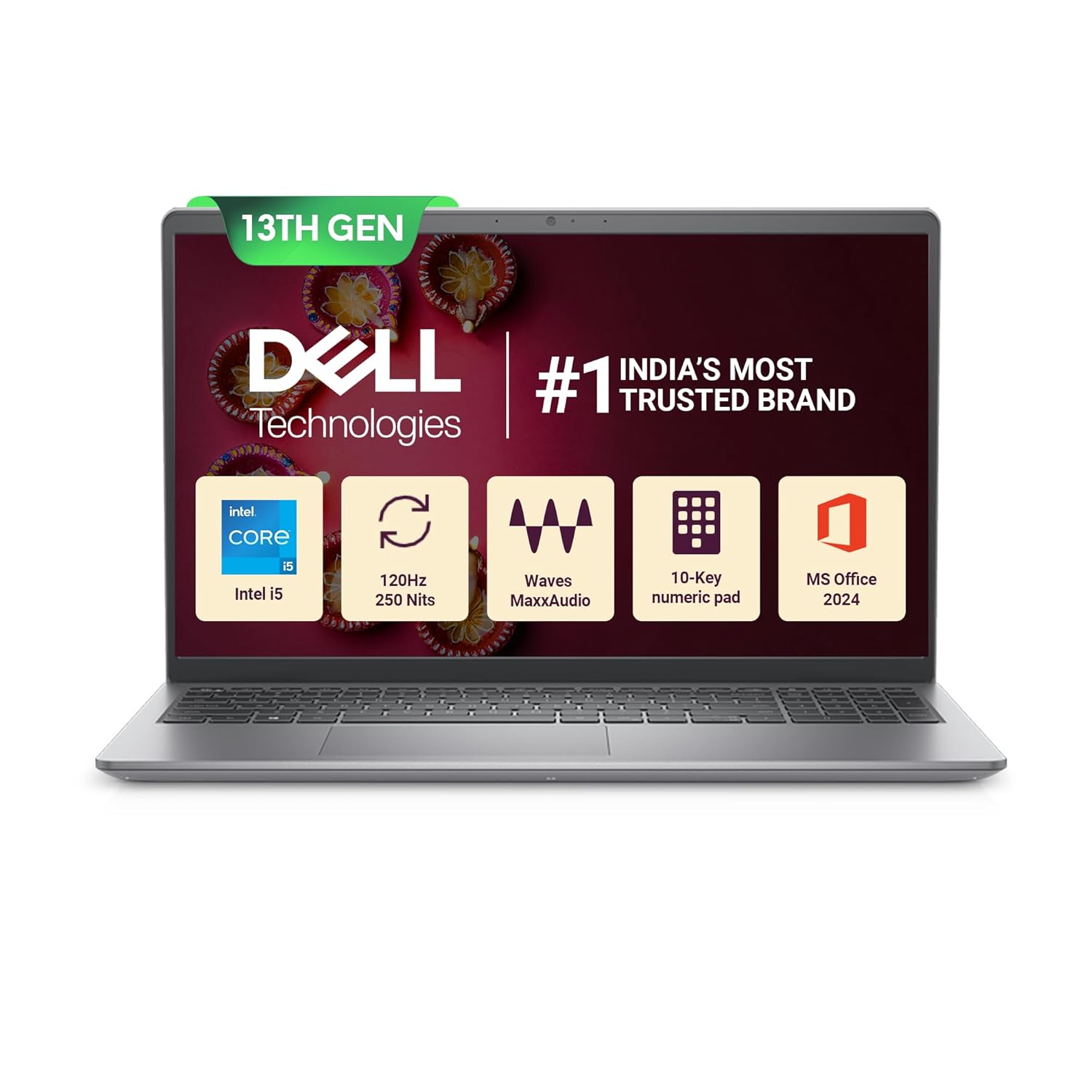 Dell Inspiron 15 3530 Laptop – Intel i5-13th Gen, 16GB/512GB, Win11, FHD