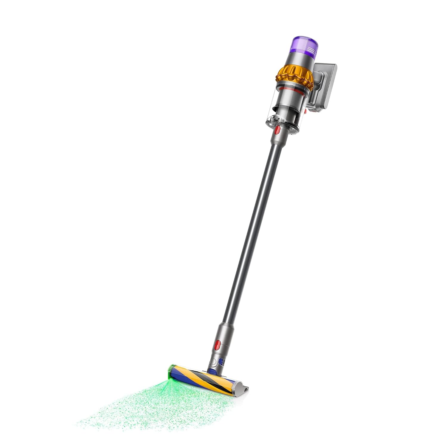 Dyson V15 Detect+ Cordless Vacuum Cleaner – Laser Dust Detection, HEPA, 60min